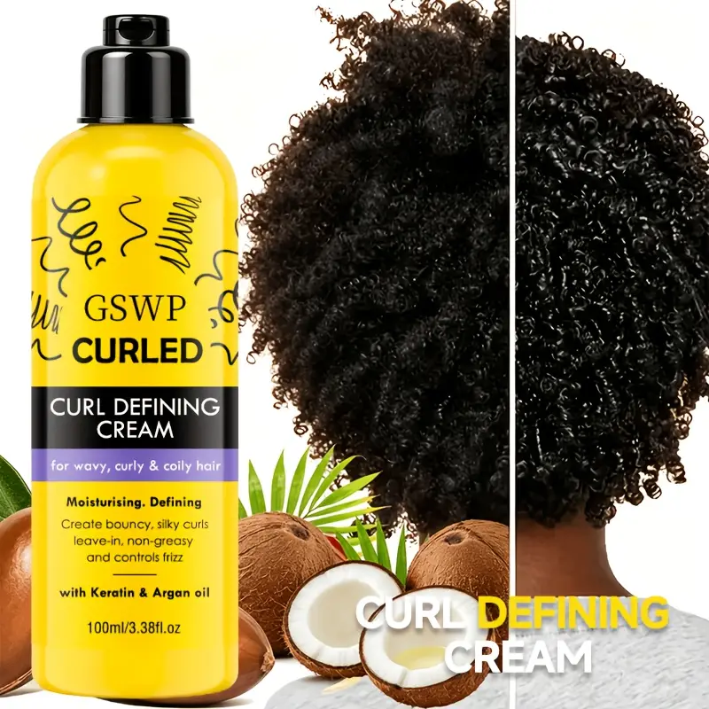 Crème bouclante à l'huile d'argan GSWP